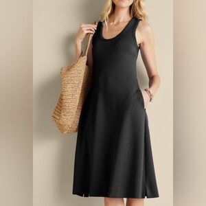 NEW! SOFT SURROUNDINGS BLACK DRESS 1X